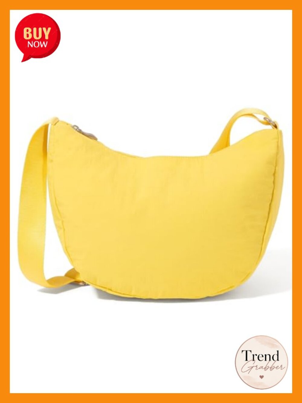Crescent Crossbody Bag Lightweight Adjustable Travel Purse